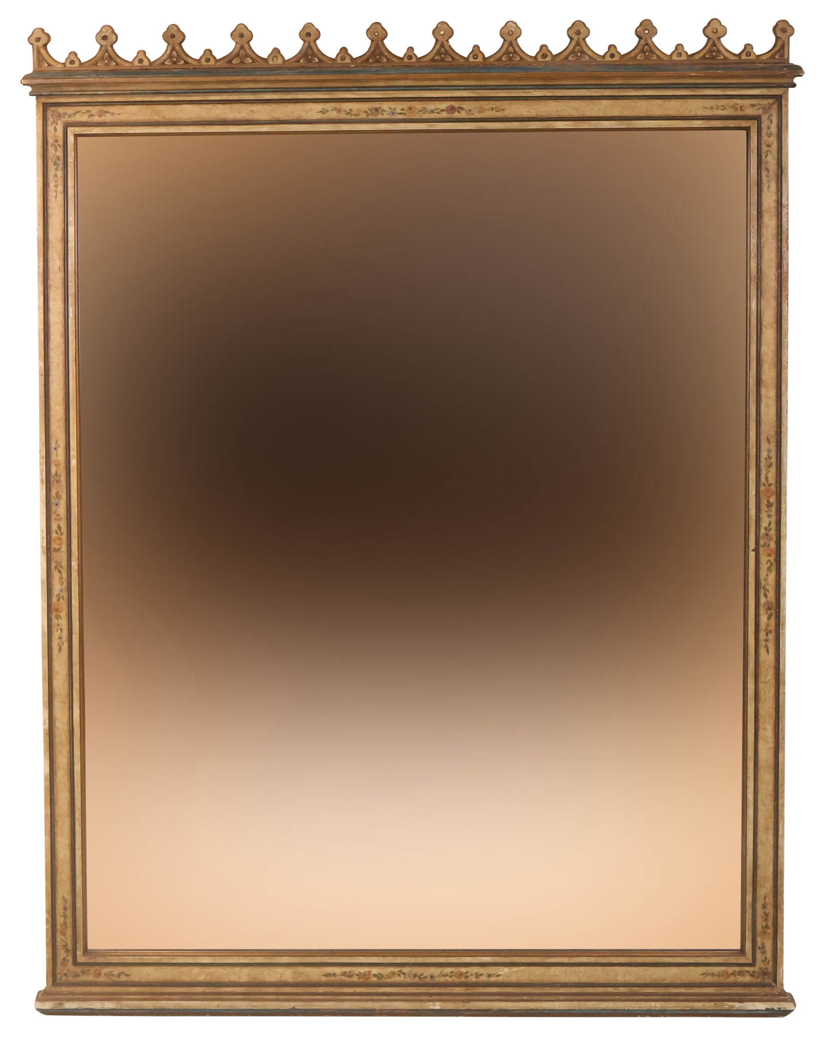 Edwardian Style Painted Mirror (1 of 7)