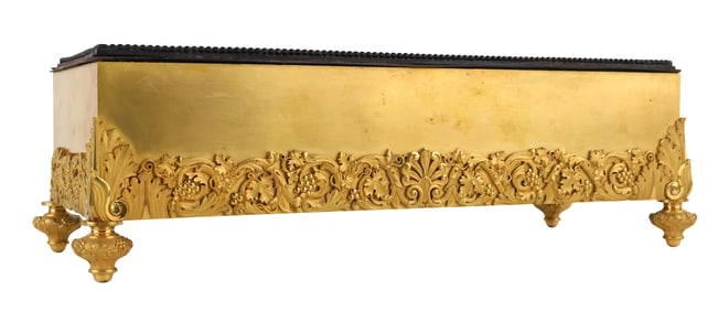 French Empire Gilt Dore Bronze Jardiniere Planter