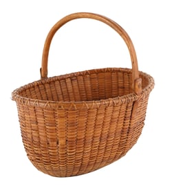 Oval Nantucket Lightship Basket