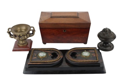 Four Assorted Desk Articles