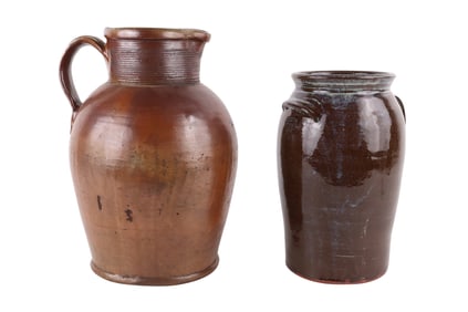 Craven Family Pottery Two Gallon Churn