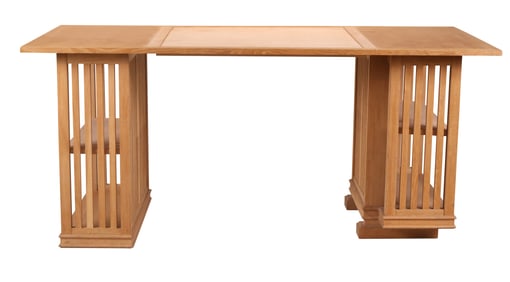 After Frank Lloyd Wright Oak Desk