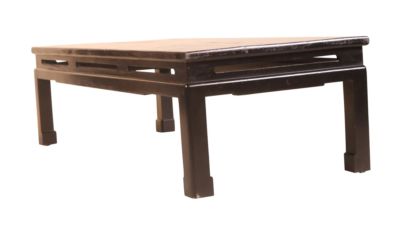 Chinese Black and Gold Lacquer Low Table (1 of 10)