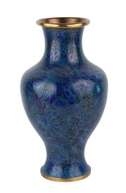 Modern Chinese Cloisonne Vase