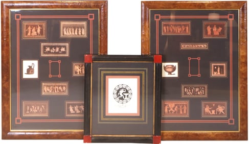 Sir William Hamilton, English 1730-1803, Classical Scenes, Engravings