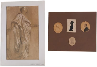 Roman Senator, Pencil and Chalk