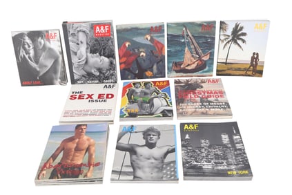 Seventeen Abercrombie & Fitch Catalogs