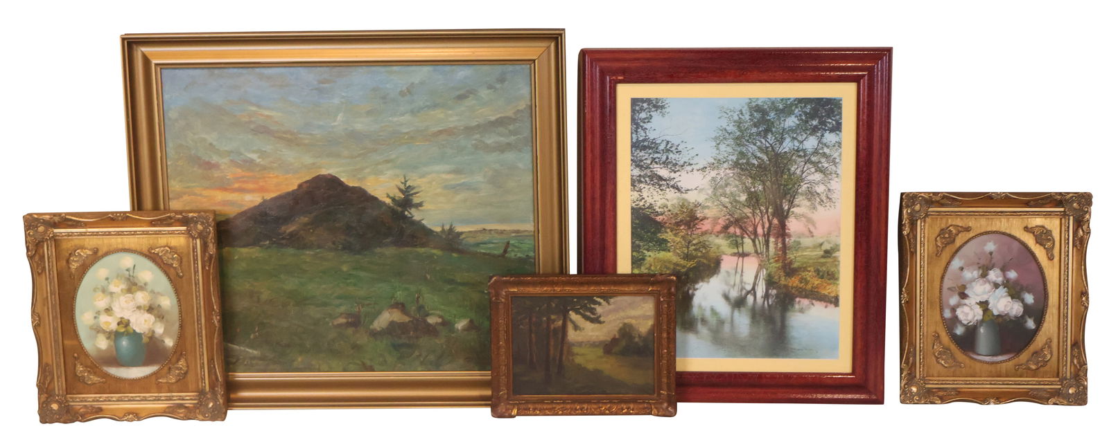 Ludwig Nelson, Mountain Landscape, Oil on Canvas (1 of 14)