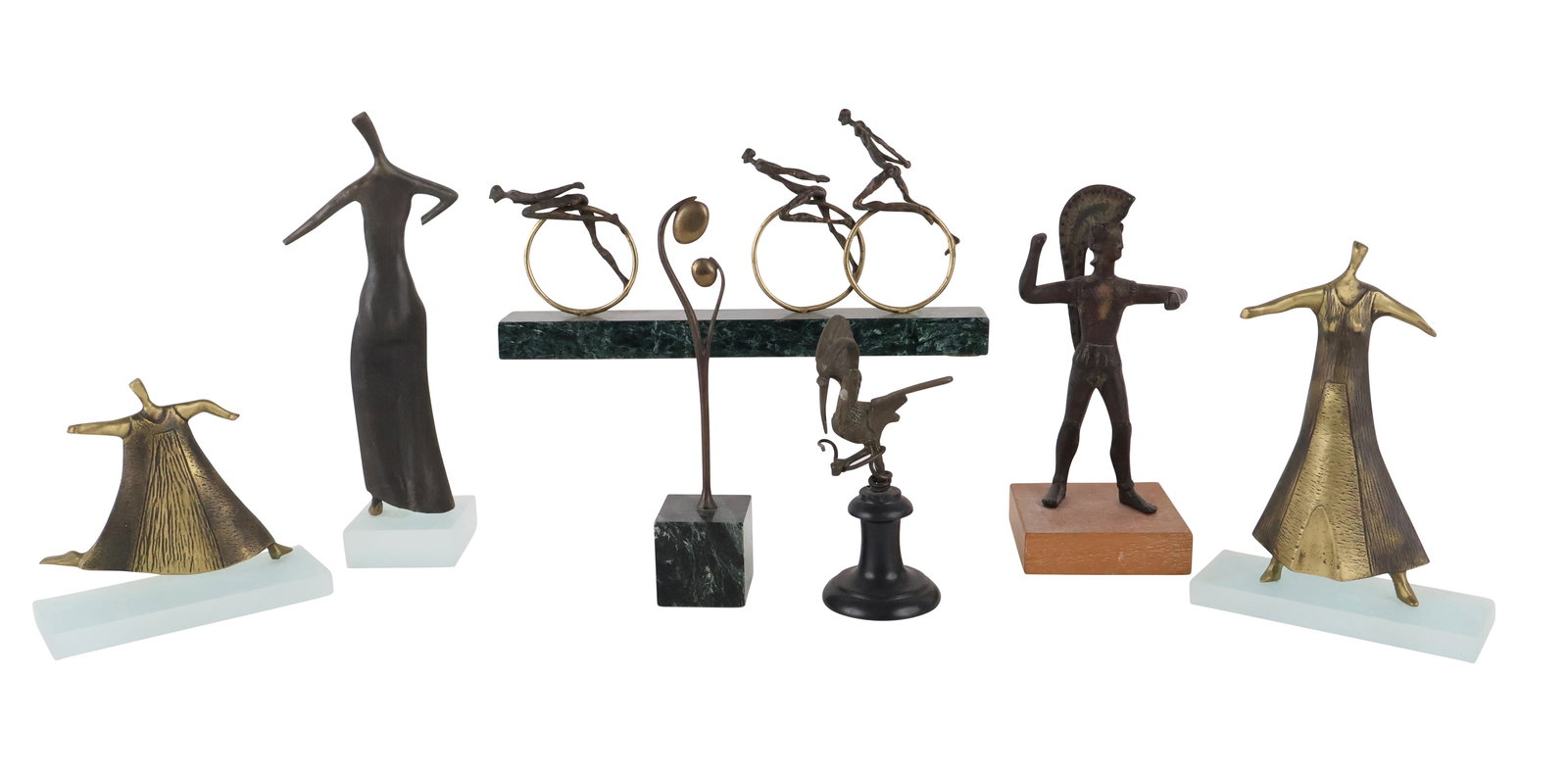Seven Modern Brass Sculptures (1 of 17)