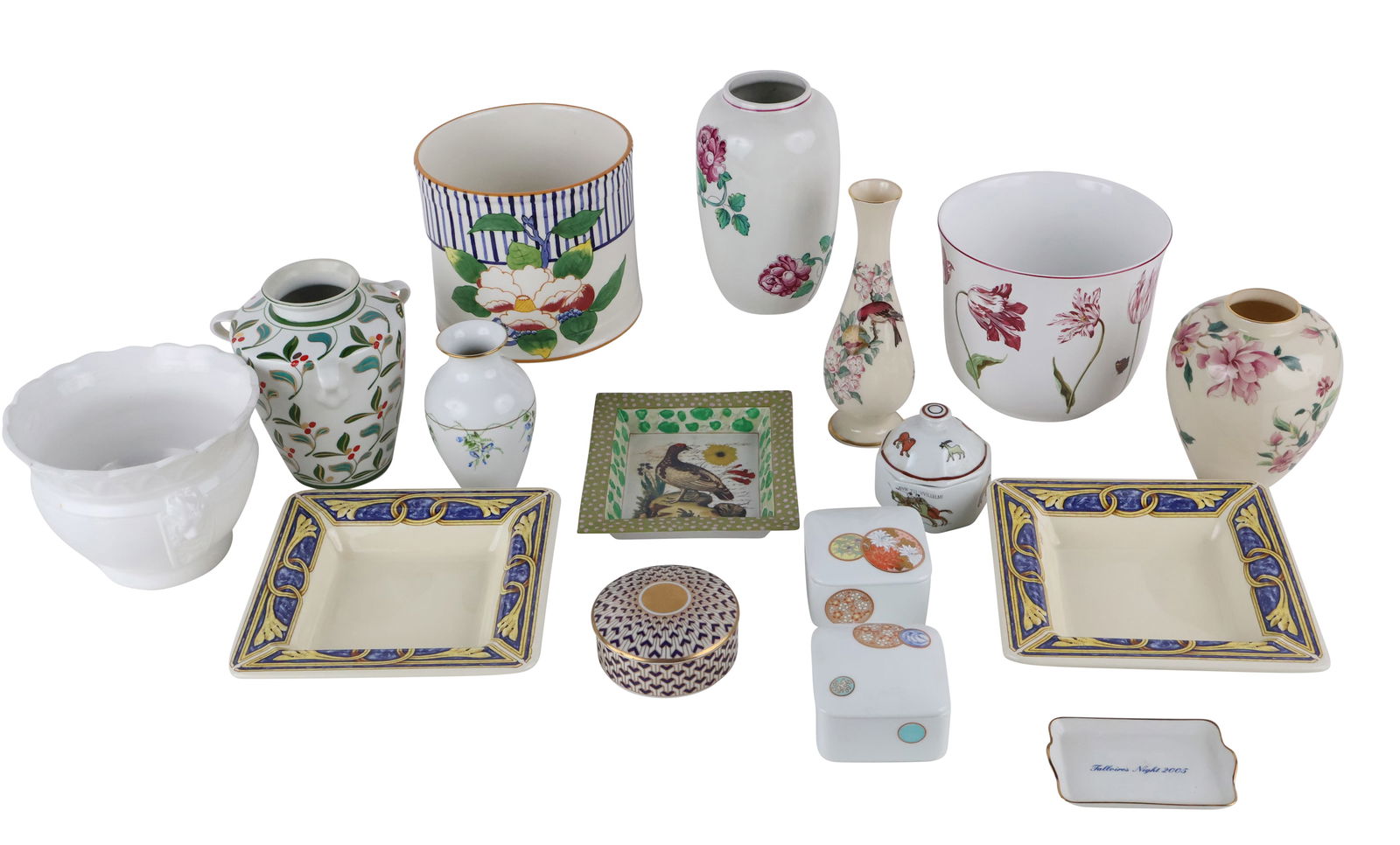 Group of Tiffany & Co. Porcelain Table Articles (1 of 12)