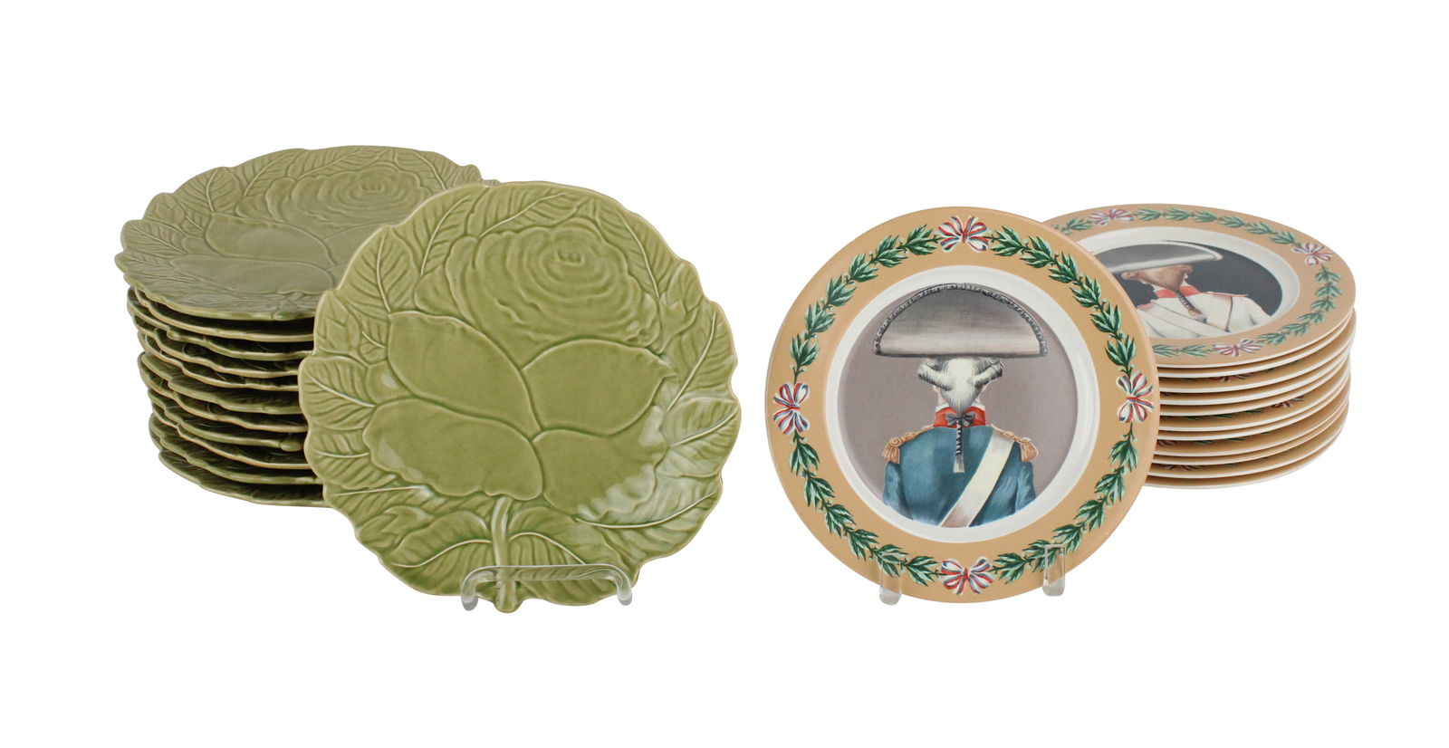 Group of Assorted Porcelain Plates (1 of 17)