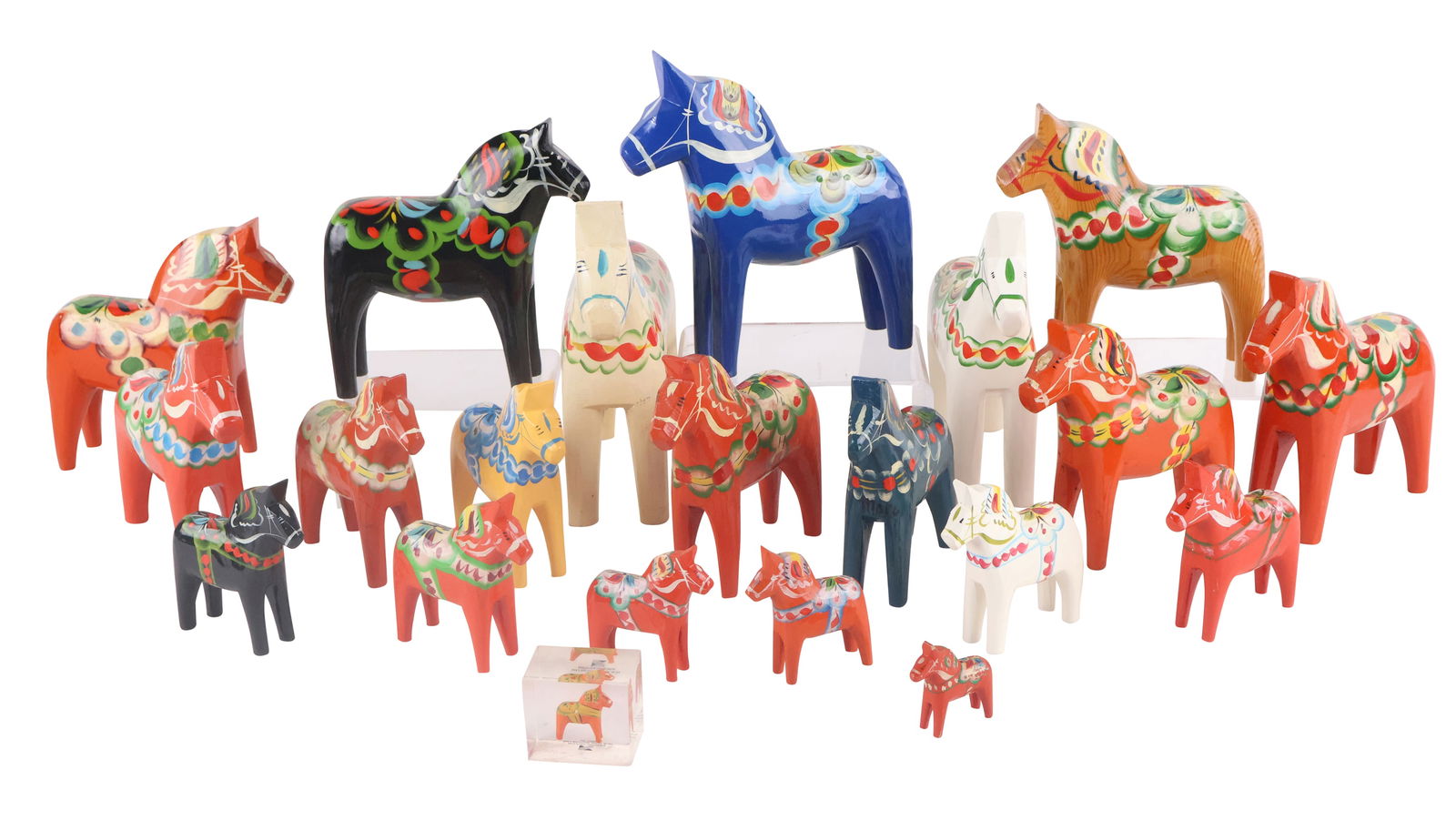 Group of Dala Horses (1 of 12)