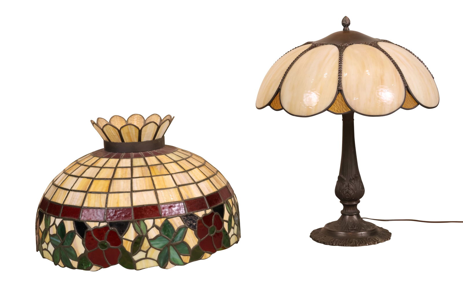 Stained Glass Hanging Light (1 of 8)