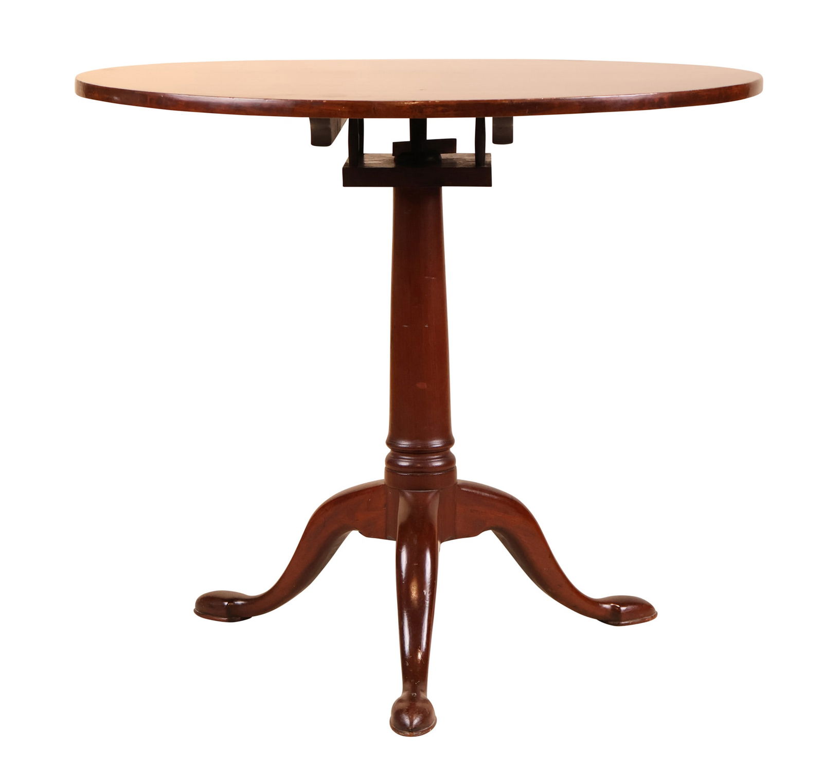 Georgian Style Mahogany Tilt-Top Tea Table (1 of 13)