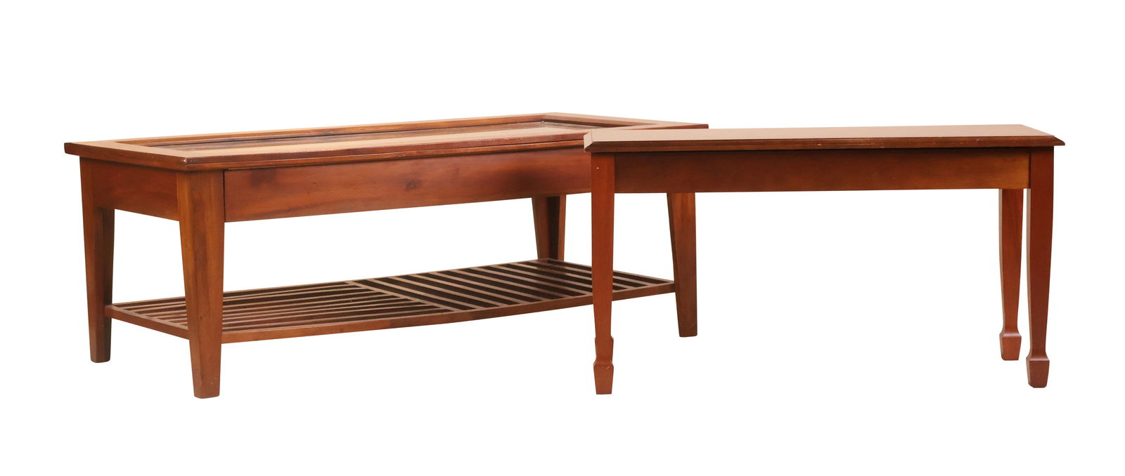 Mission Style Pine Vitrine Low Table (1 of 10)