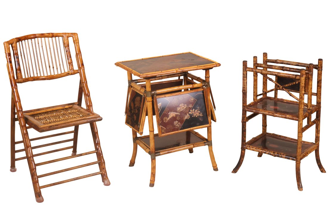 Three Bamboo Furniture Pieces (1 of 19)