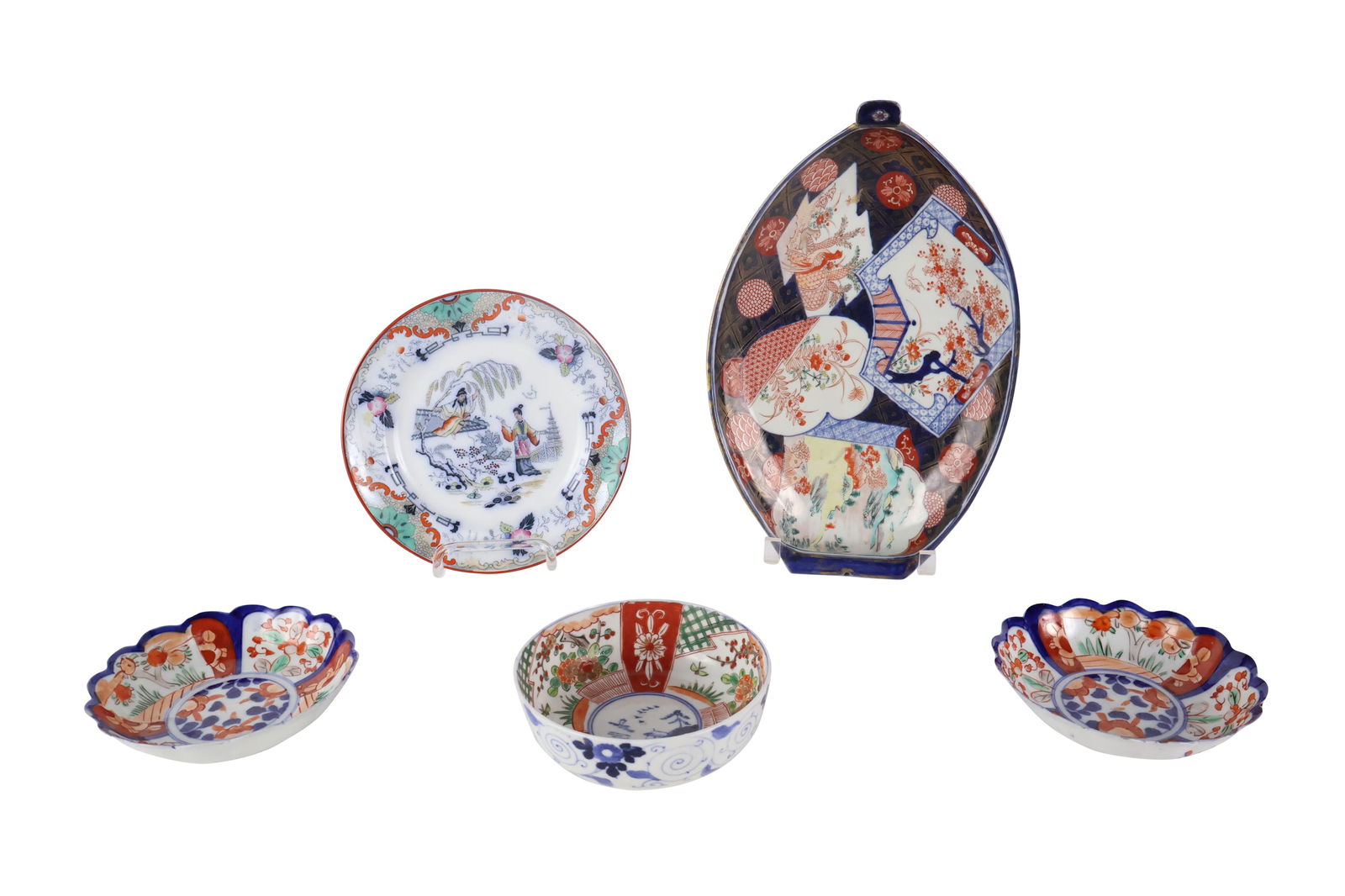 Imari Porcelain Boat-Form Platter (1 of 15)