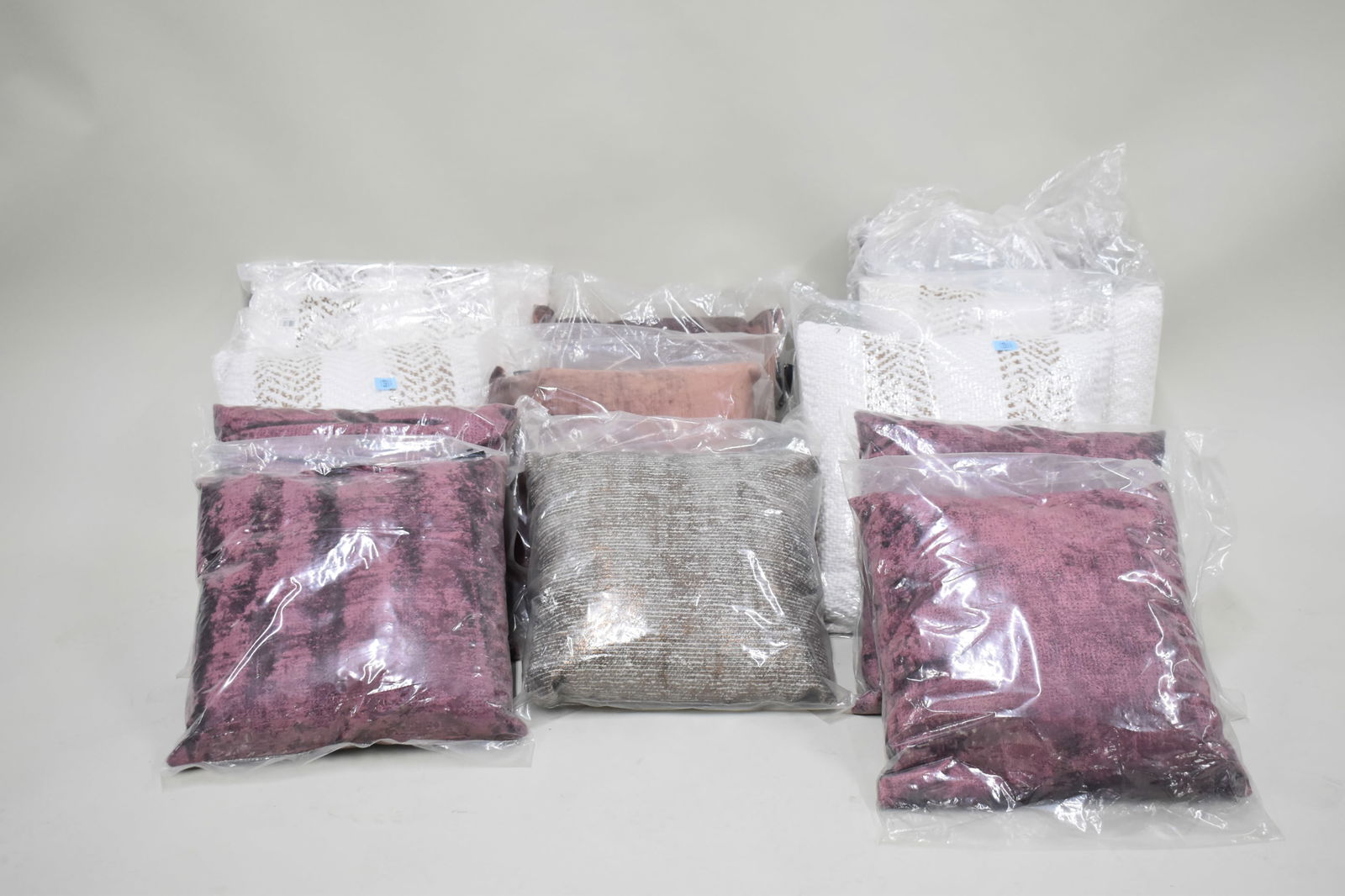 Group of 12 Assorted Dome Deco Throw Pillows (1 of 5)