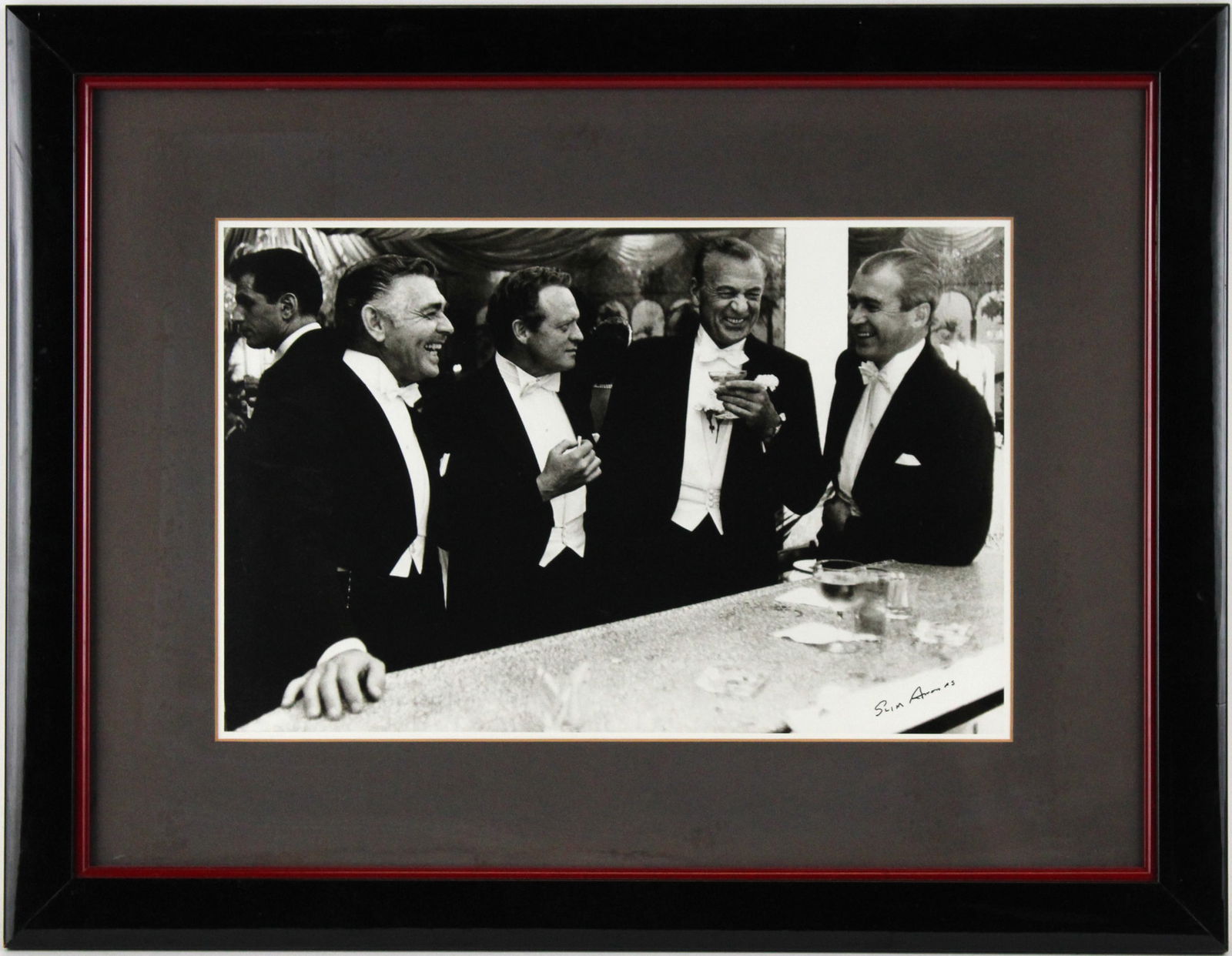 Slim Aarons, American 1916-2006, Kings of Hollywood, Gelatin Silver Print (1 of 5)