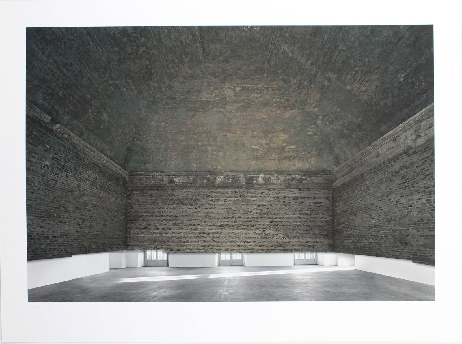 Doris Salcedo, Colombia 1958-, Abyss, Archival Pigment Inkjet Print: Doris SalcedoColombia, 1958-AbyssArchival Pigment Inkjet Print2006, Edition 9 of 10 AP, on Hahnemuhle Photo rag.25 1/4 x 34 in. (64.1 x 86.4 cm.)