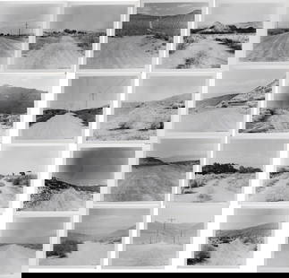 Robert Kinmont, American 1937-, My Favorite Dirt Roads, Silver Gelatin Prints: Robert KinmontAmerican, 1937-My Favorite Dirt RoadsSilver Gelatin PrintsArtist portfolio containing 17 prints, dated 1969/2008, Edition 4 of 4.Each Sheet: 11 1/8 x 10 7/8 in. (28.3 x 27.6 cm.)