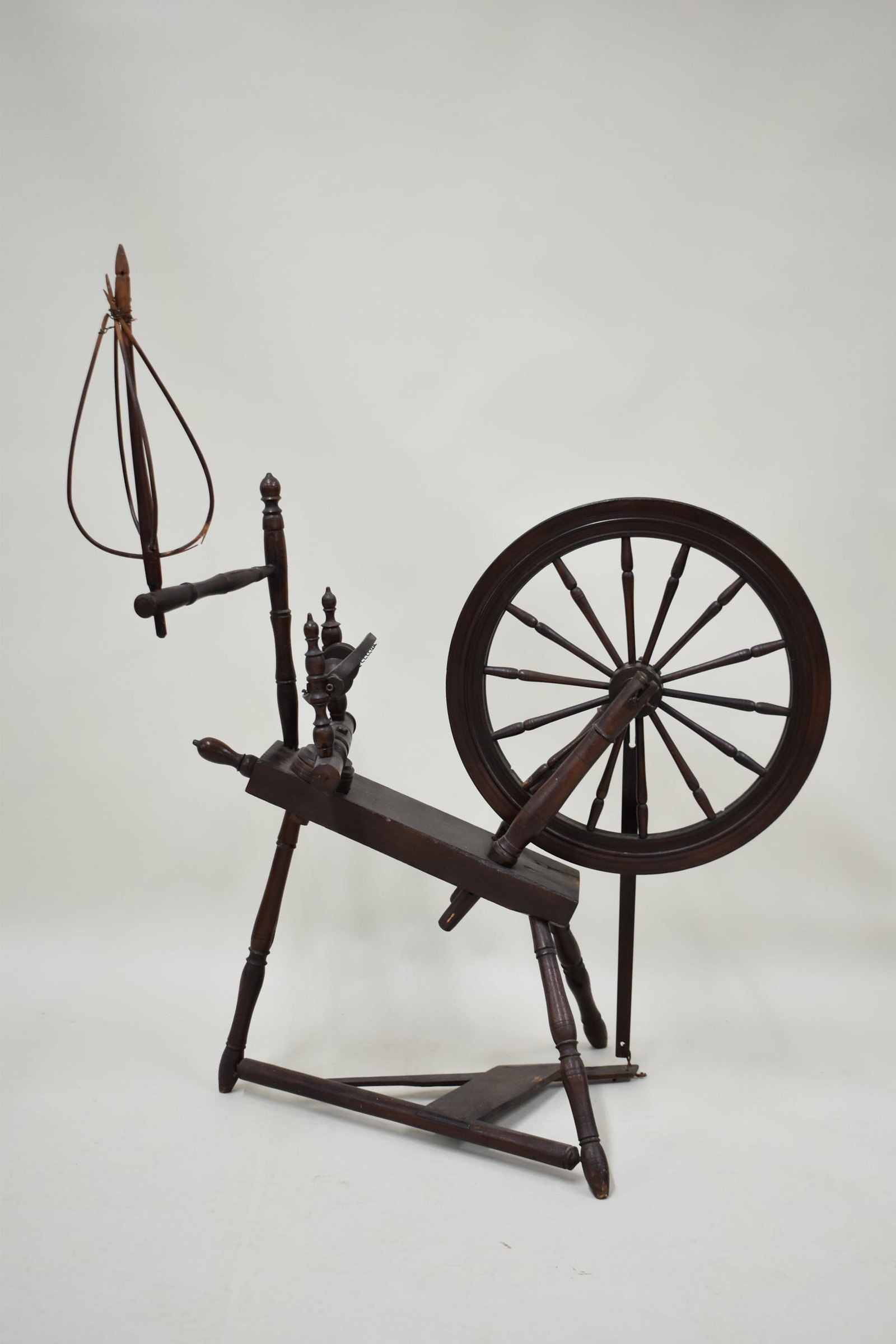 Antique Hardwood Spinning Jenny Spinning Wheel (1 of 10)