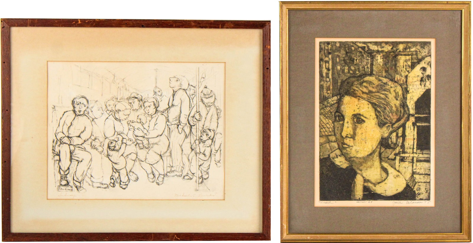 Jack Bilander, American 1919-2008, Head, Lithograph (1 of 12)