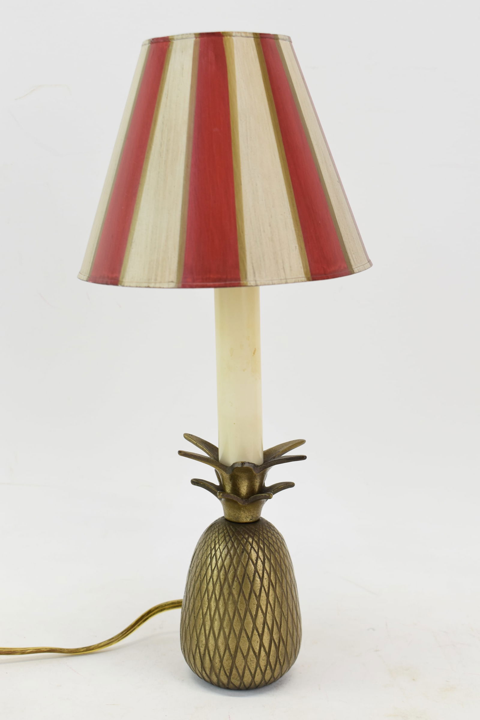 Diminutive Brass Pineapple Boudoir Lamp (1 of 6)
