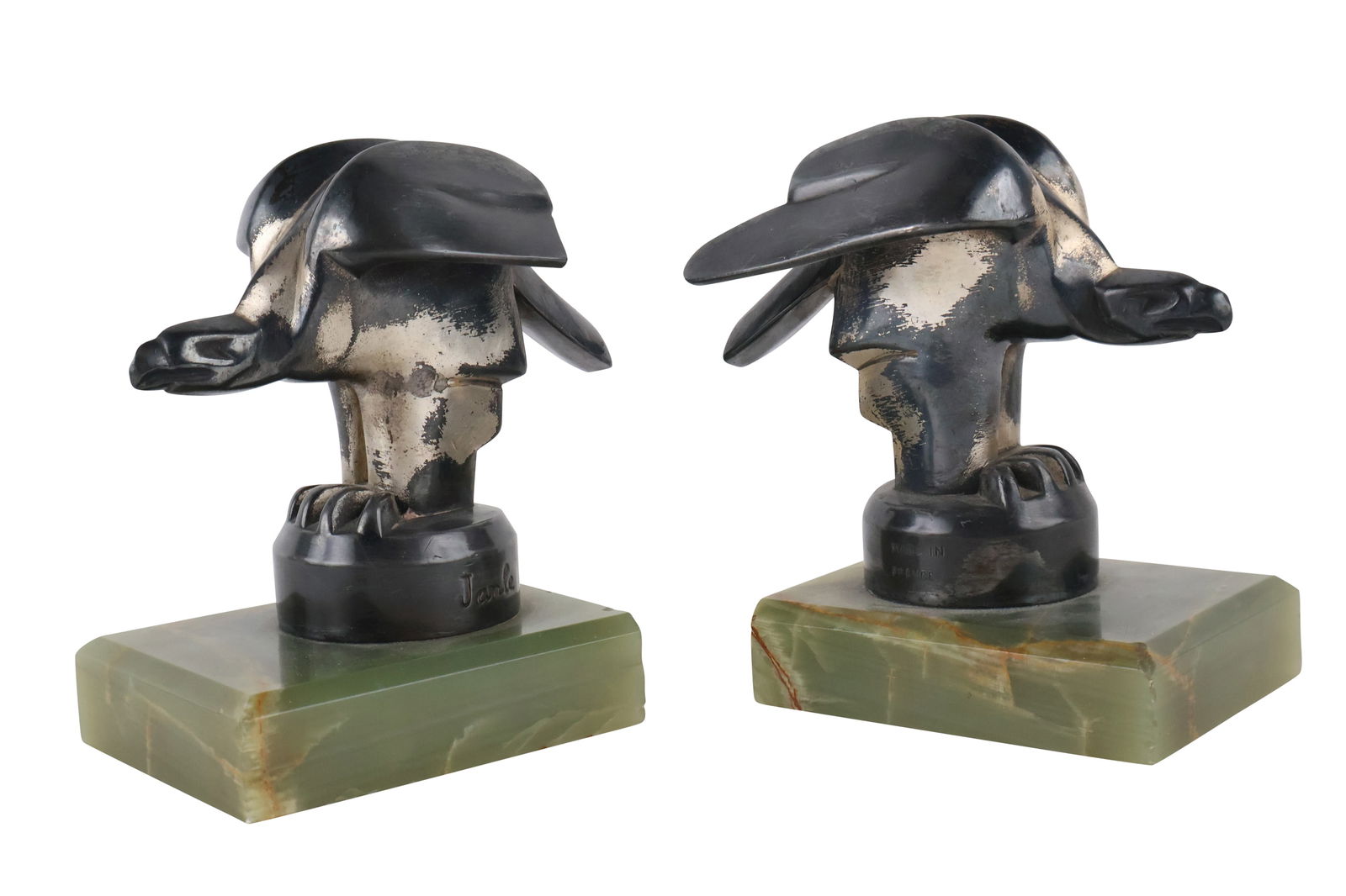 Pair of Art Deco Janle Eagle Bookends (1 of 8)