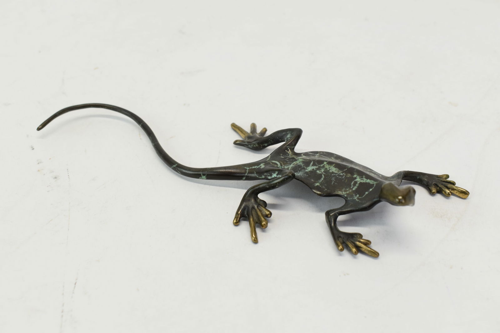 Michael Storey Bronze Lizard Wall Sculpture (1 of 5)