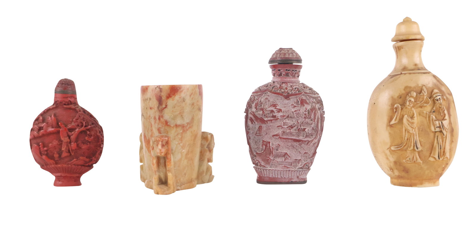 Three Chinese Snuff Bottles (1 of 11)