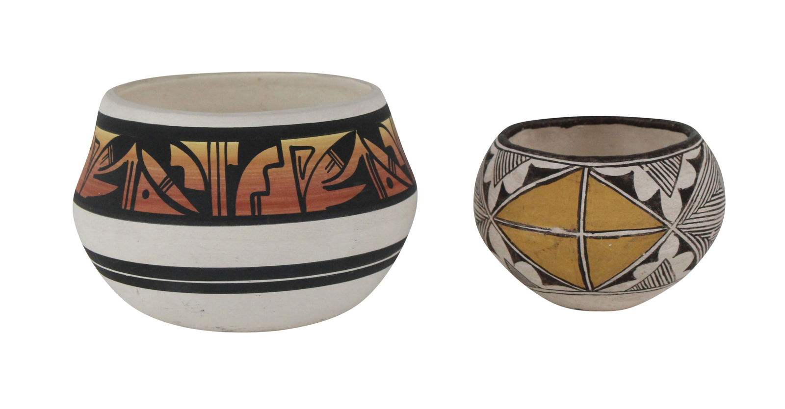 Two Native American Painted Pottery Vessels (1 of 10)