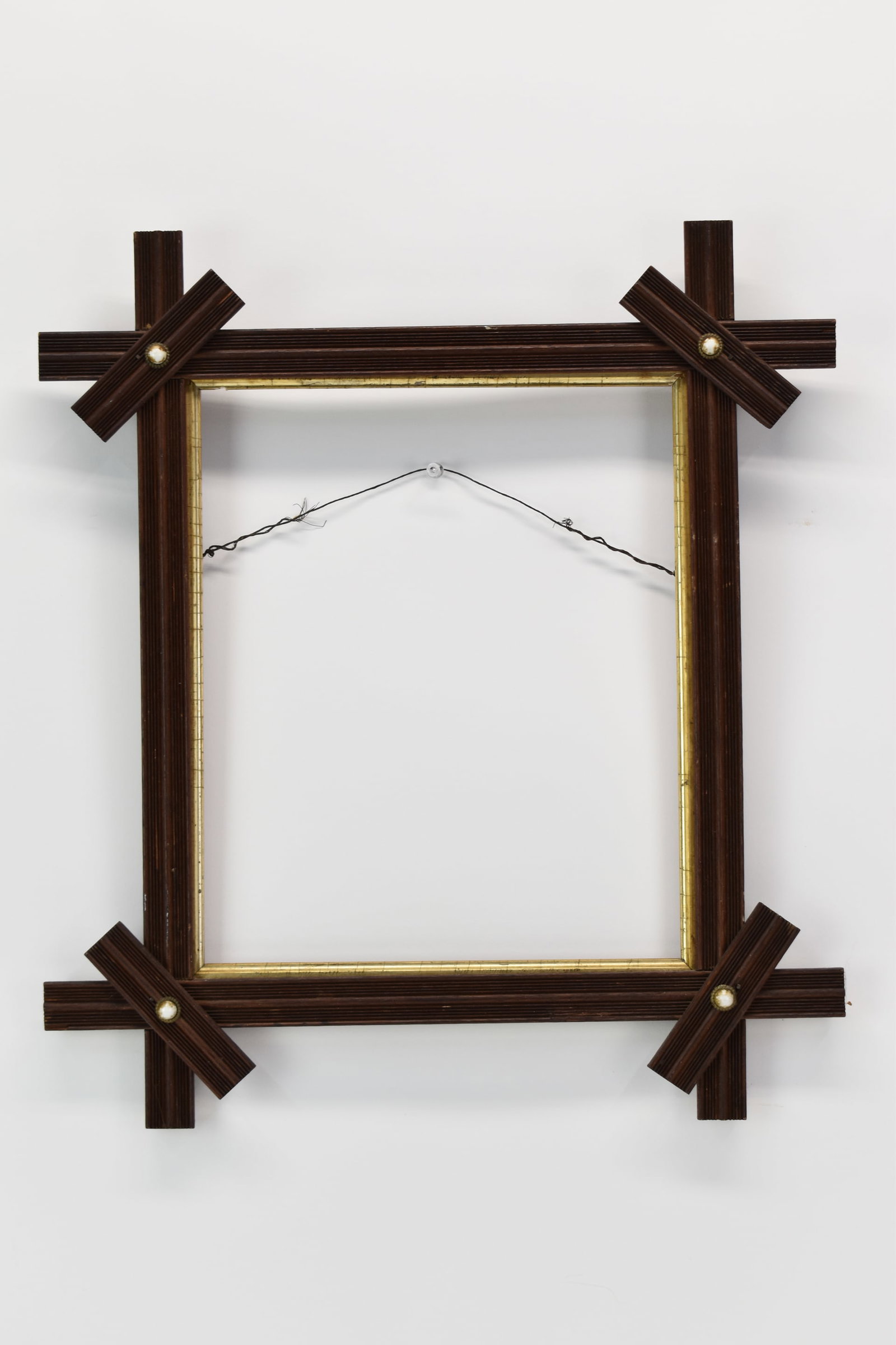 Vintage Folk Art Picture Frame (1 of 9)