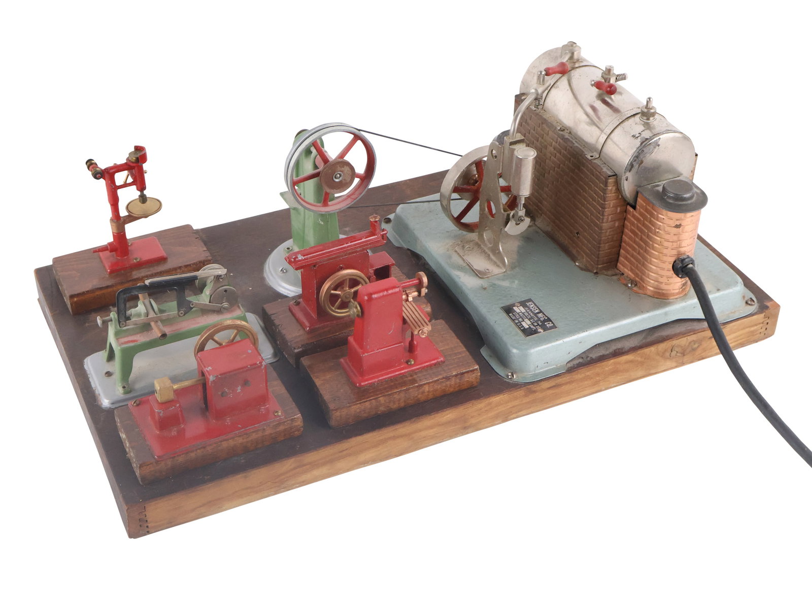 Jensen Mfg. Steam Boiler and Machine Shop Toys (1 of 8)