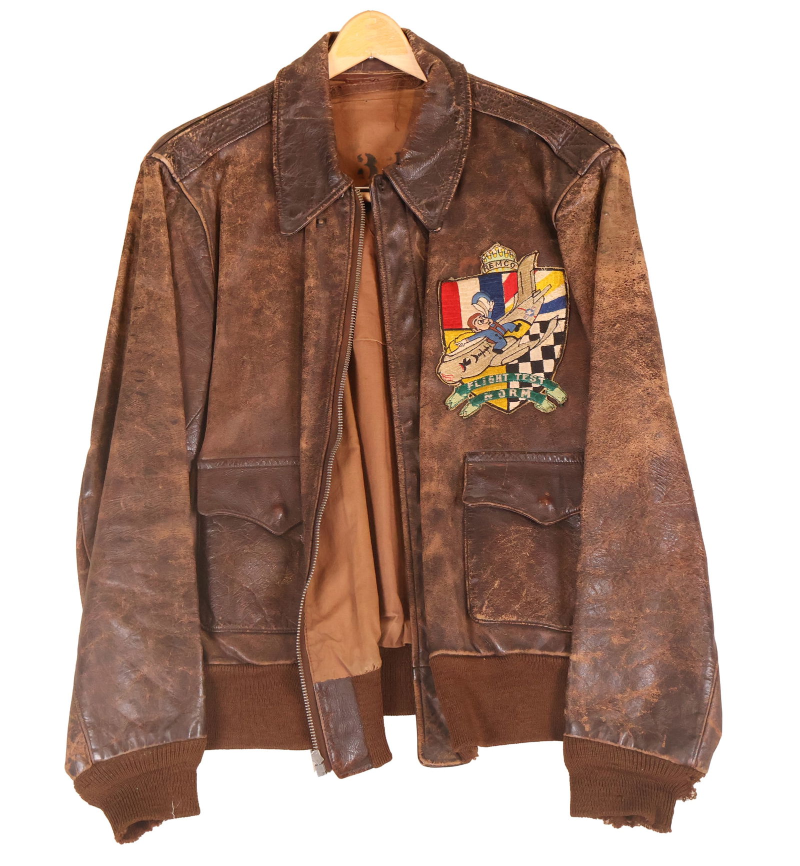 World War II Era Contract A-2 Jacket (1 of 7)