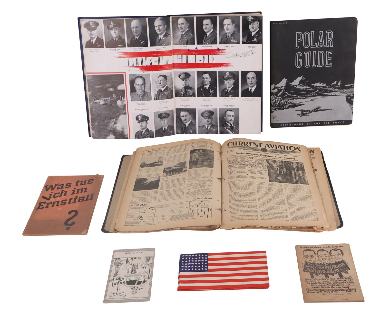 Group of Rare Aviation World War II Ephemera (1 of 13)