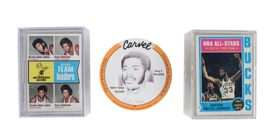 Group of 1974 Era Basketball Cards