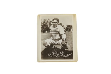 1952 Shelby Bicycles Yogi Berra Card