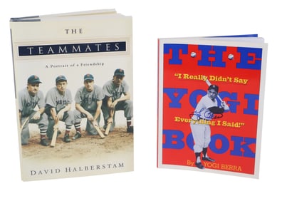 Autographed Copy of Yogi Berra's "The Yogi Book"