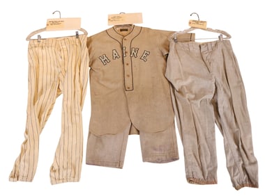 Two Pairs of Game Worn Baseball Pants