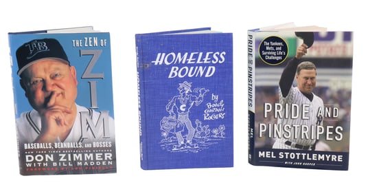Signed "Pride and Pinstripes" By Mel Stottlemyre