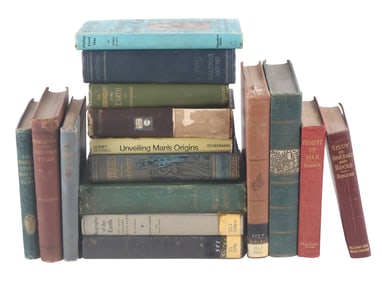 Large Group of Books on Fossils, Geology, and Minerals