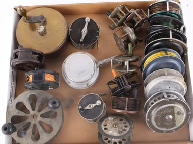 Twenty Assorted Vintage Fly Reels