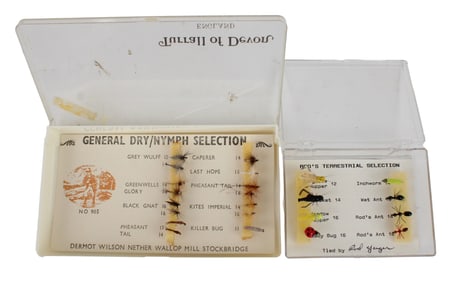 Large Group of Vintage Flies from Rod Yerger