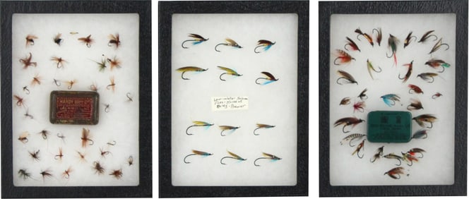 Large Collection of Hardy Bros. Pre-War Flies