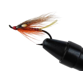 Four Megan Boyd Salmon Flies