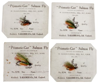 Large Group of Vintage English/Scottish Flies