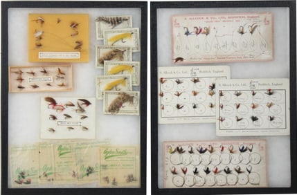Group of Vintage English Flies
