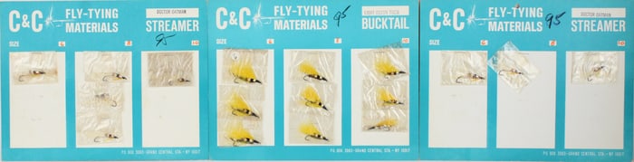 Large Group of Flies from C&C Fly-Tying Materials