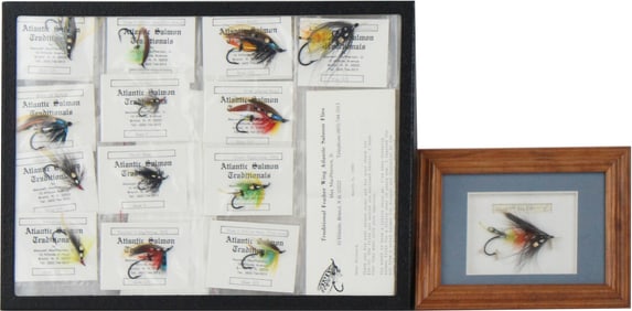 Fourteen Maxwell MacPherson Atlantic Salmon Flies